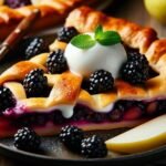 Receta de Galette de Moras y Peras