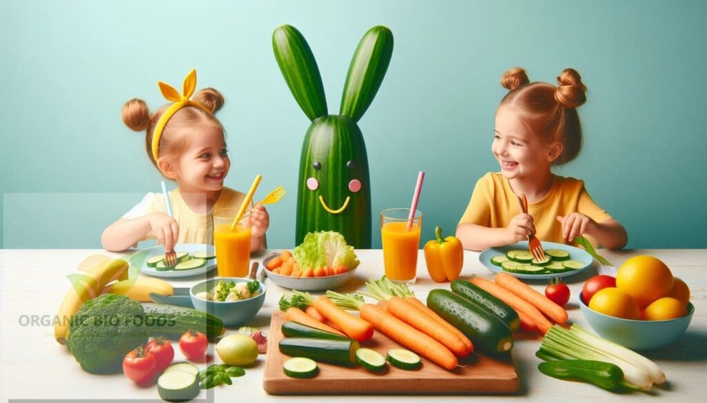 5 Façons Créatives de Faire Manger Des Légumes Aux Enfants