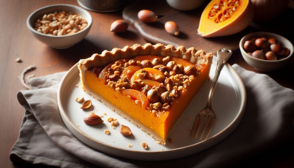 Receta de Tarta de Castañas y Calabaza