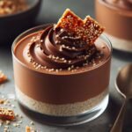 Chocolate Mousse with Sesame Brittle Recipe