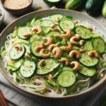 Cucumber and Cashew Noodle Salad Recipe