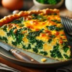 Rezept für Frittata mit Grünkohl und Cheddar