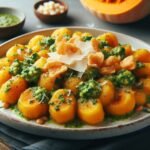 Pumpkin Gnocchi with Herby Butter and Parmesan Crisps Recipe