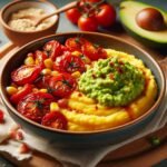 Sweet Corn Polenta with Roasted Tomatoes Recipe