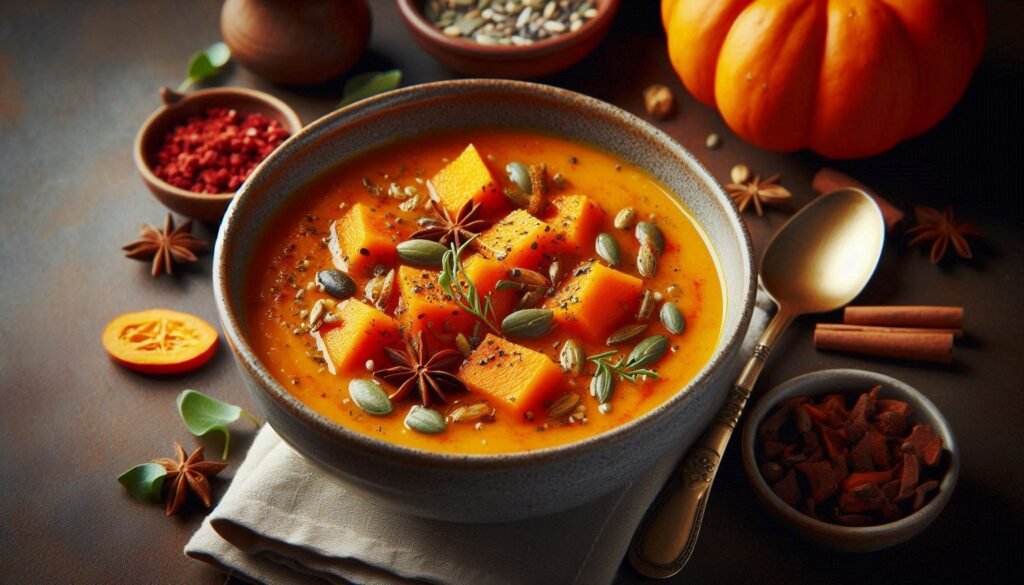 Spicy Pumpkin Soup Recipe