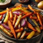 Garlic Roasted Root Vegetable Fries Recipe