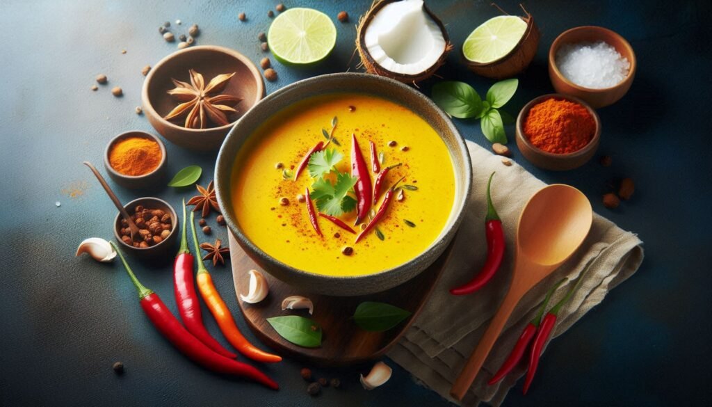 Sweet potato, Chili and Coconut Soup Recipe