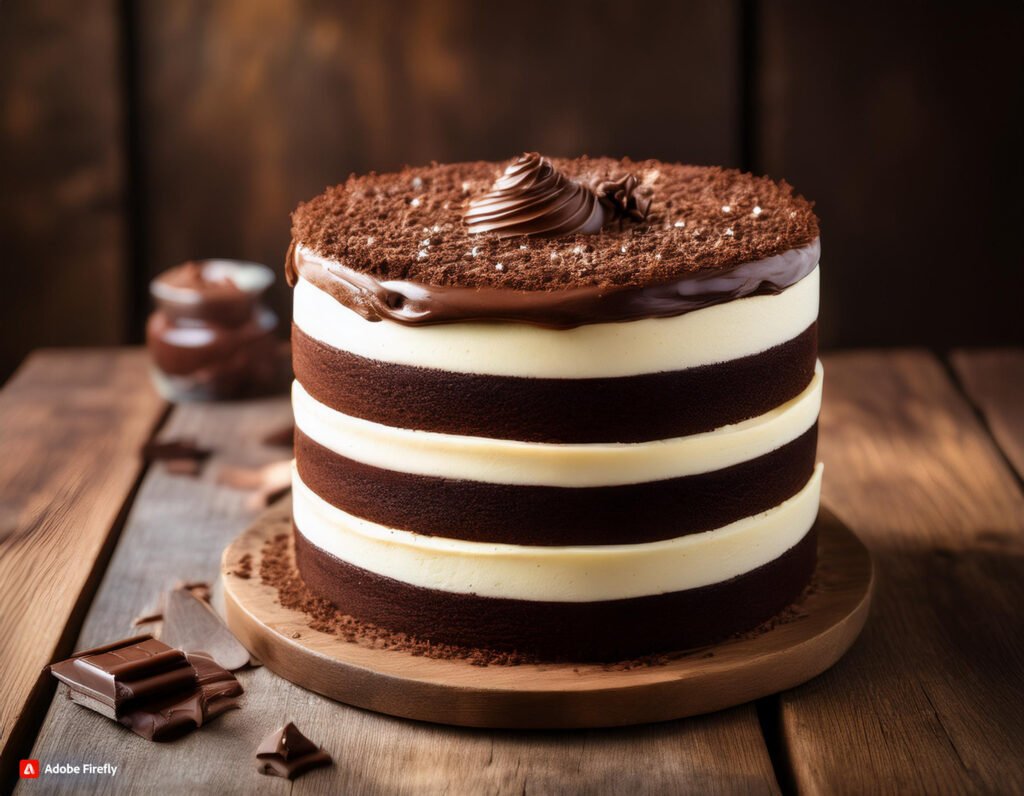 Triple Chocolate Layer Cake Recipe