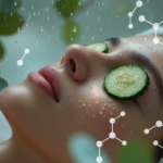 Khoa học đằng sau việc dưa leo làm mát đôi mắt