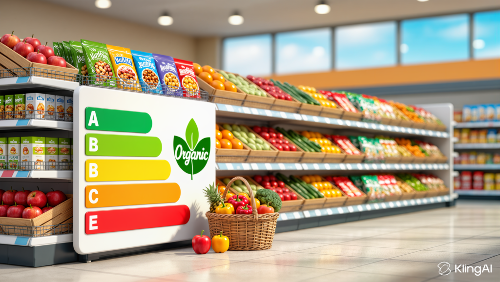 Nutri-Score مقابل العضوي: أي ملصق يؤدي فعلاً إلى خيار أكثر صحة؟