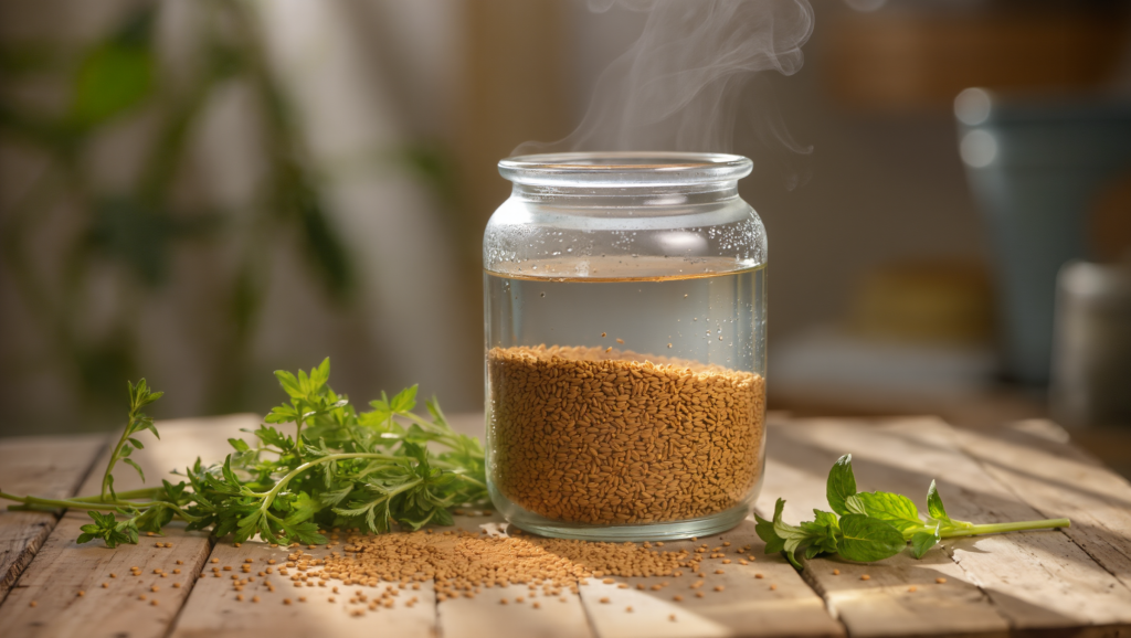 El Antiguo Truco de Salud Matutino del Agua Milagrosa: Por Qué Beber Agua de Semillas de Fenogreco Lo Cambia Todo