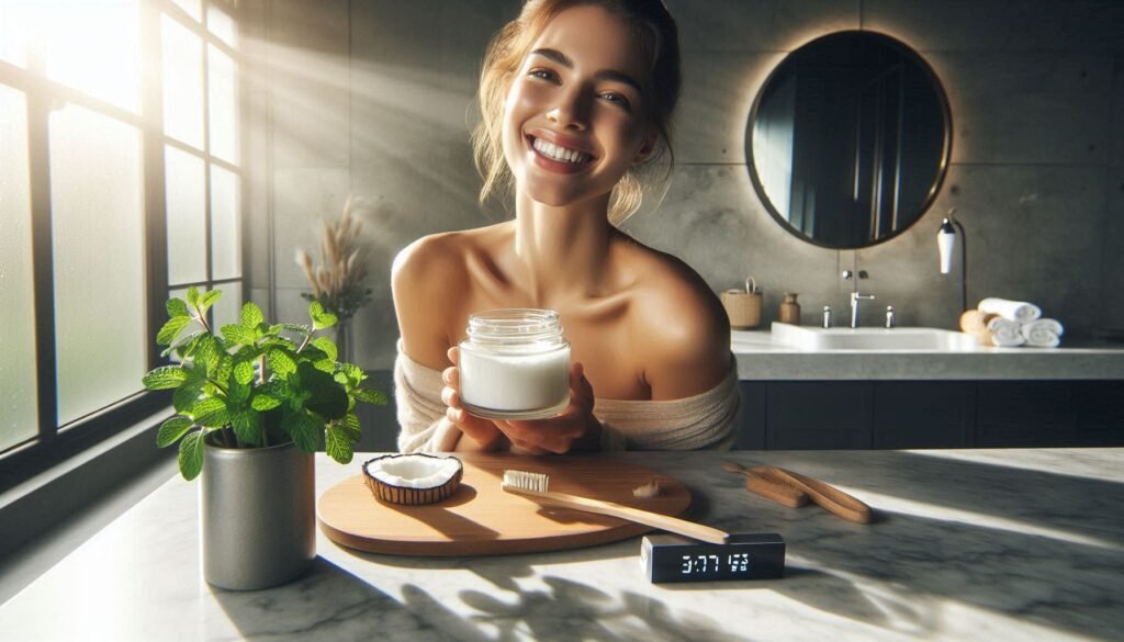 Как естественным образом отбелить зубы и улучшить здоровье полости рта с помощью техники Oil Pulling - Полное руководство