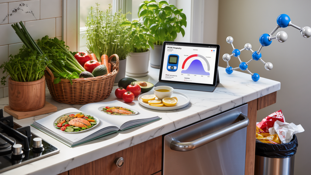 Как синдром поликистозных яичников (СПКЯ) зависит от качества питания, а не только от молочных продуктов