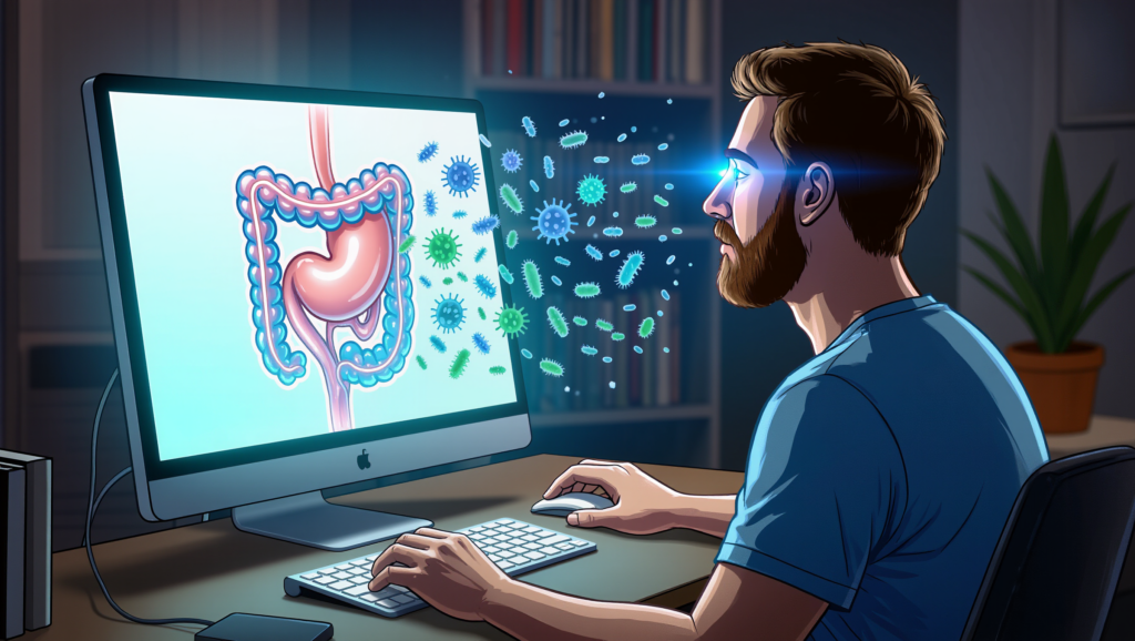 How Blue Light From your Screen Affects Your Eyesight And is Destroying your Gut Microbiome