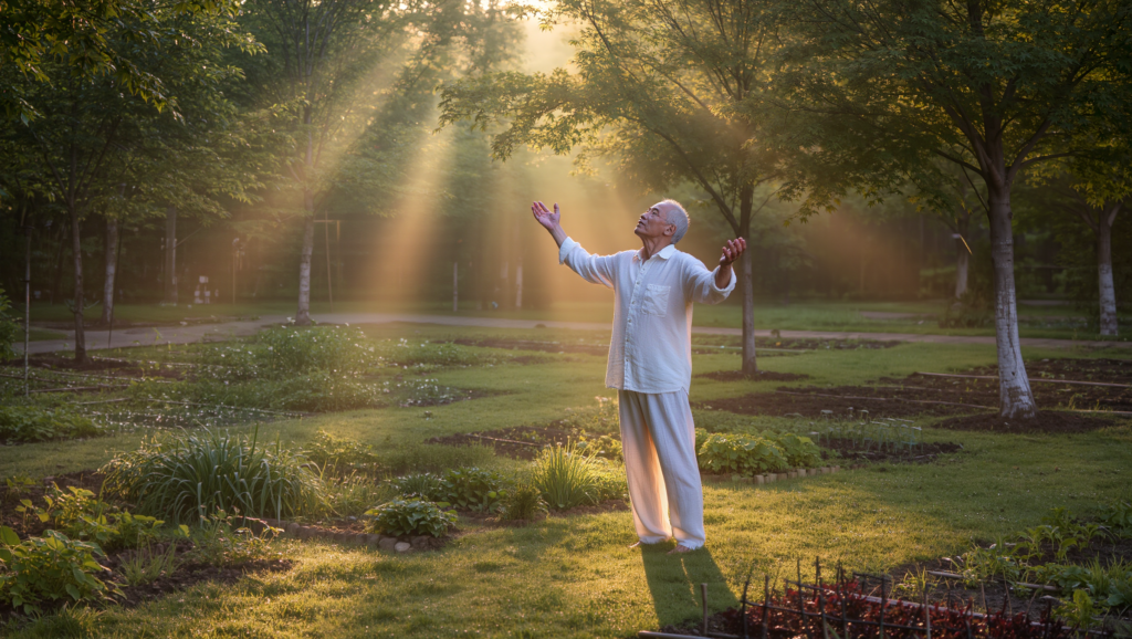 O Hábito de Movimento Diário que Desacelera o Envelhecimento (Sem Necessidade de Academia)