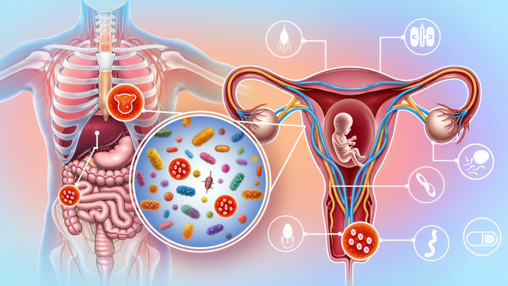 Gut-Fertility Axis – Why Healthy Pregnancy Needs a Healthy Gut: How Gut Inflammation Sabotages Your Reproductive Health