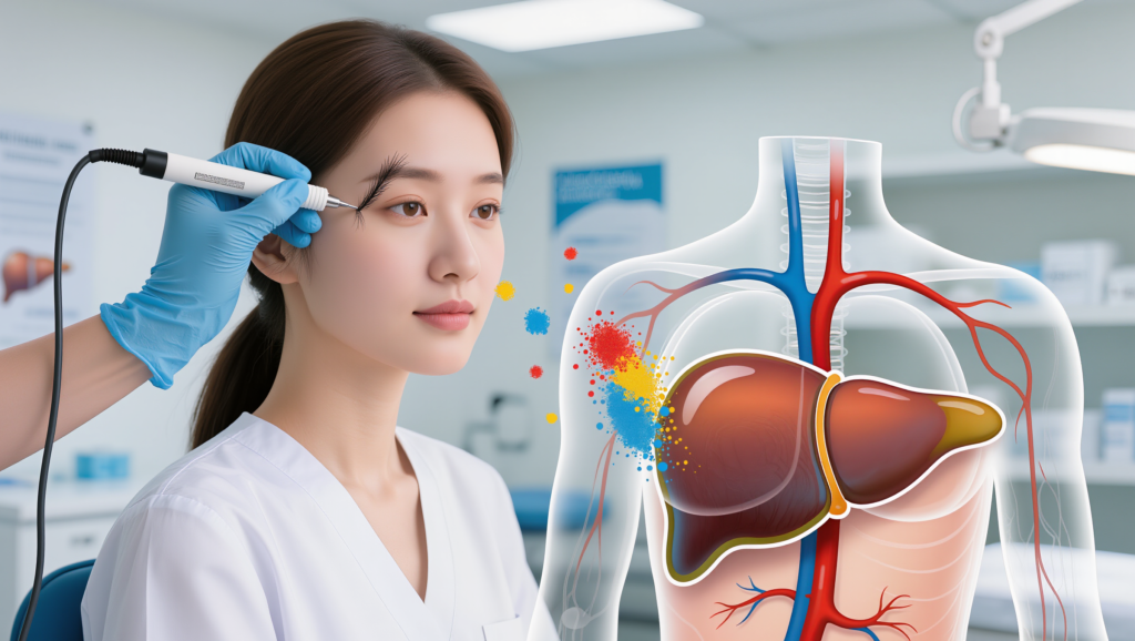 What They Don’t Tell You Before Microblading: How Permanent Makeup Tattoo Pigments Clog Your Liver