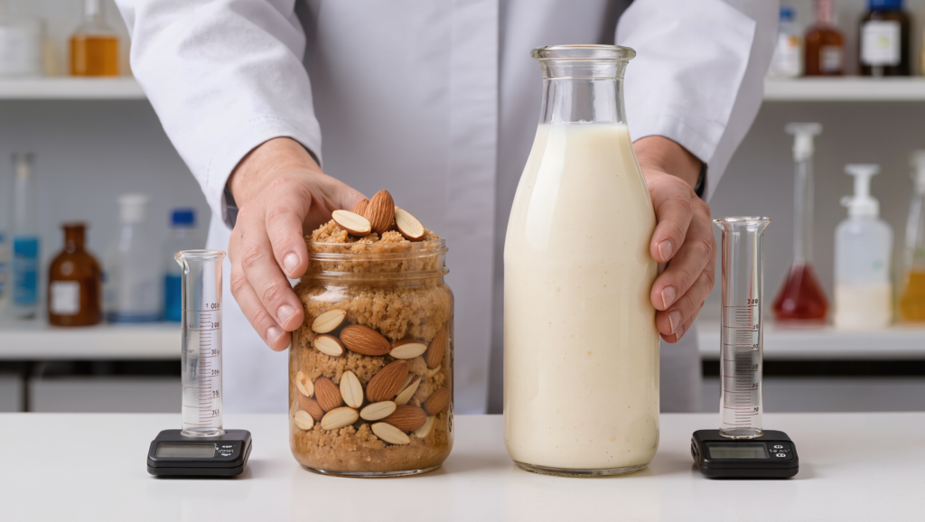 Your Almond Milk Might Have More Water and Gums Than Nuts: Is The “Organic Almond Milk Label” Just Clever Marketing?