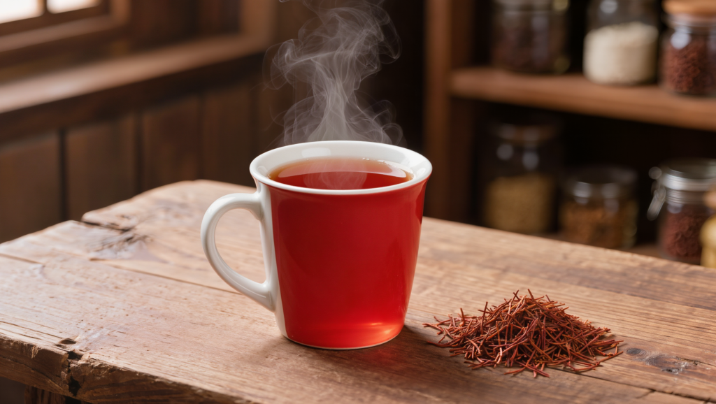Este chá de ervas vermelho da África Austral, com mais antioxidantes do que o chá verde, é a bebida mais saudável que você não está a beber? Conheça o Rooibos