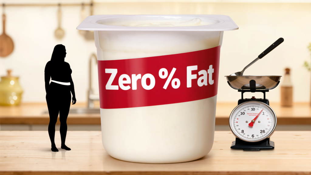 Por que "0% de gordura" não significa livre de calorias (e ainda pode engordar)