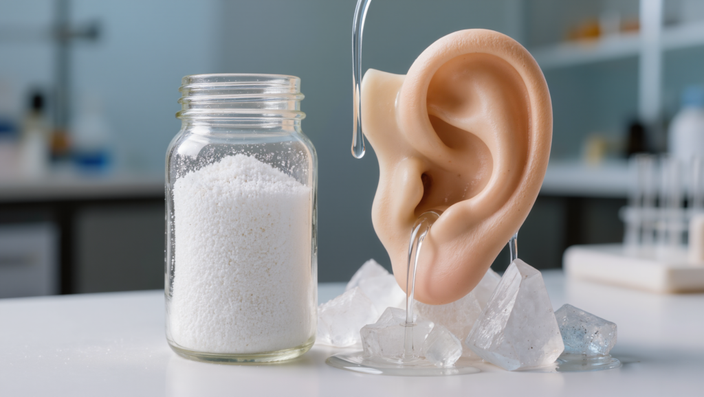 Xilitol: Não apenas para os dentes – a conexão com a saúde auditiva que você nunca conheceu. Como o xilitol combate naturalmente o acúmulo de líquido no ouvido