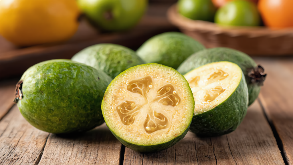 Saia da frente, kiwi: a feijoa é a outra superfruta antioxidante da Nova Zelândia. Por que ela merece um lugar na sua dieta? Combate os radicais livres?