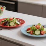 Macht Sie die Farbe Ihres Tellers hungriger? Warum die Wahl der richtigen Tellerfarbe Ihnen helfen könnte, Ihren Appetit zu kontrollieren: Die Delboeuf-Illusion